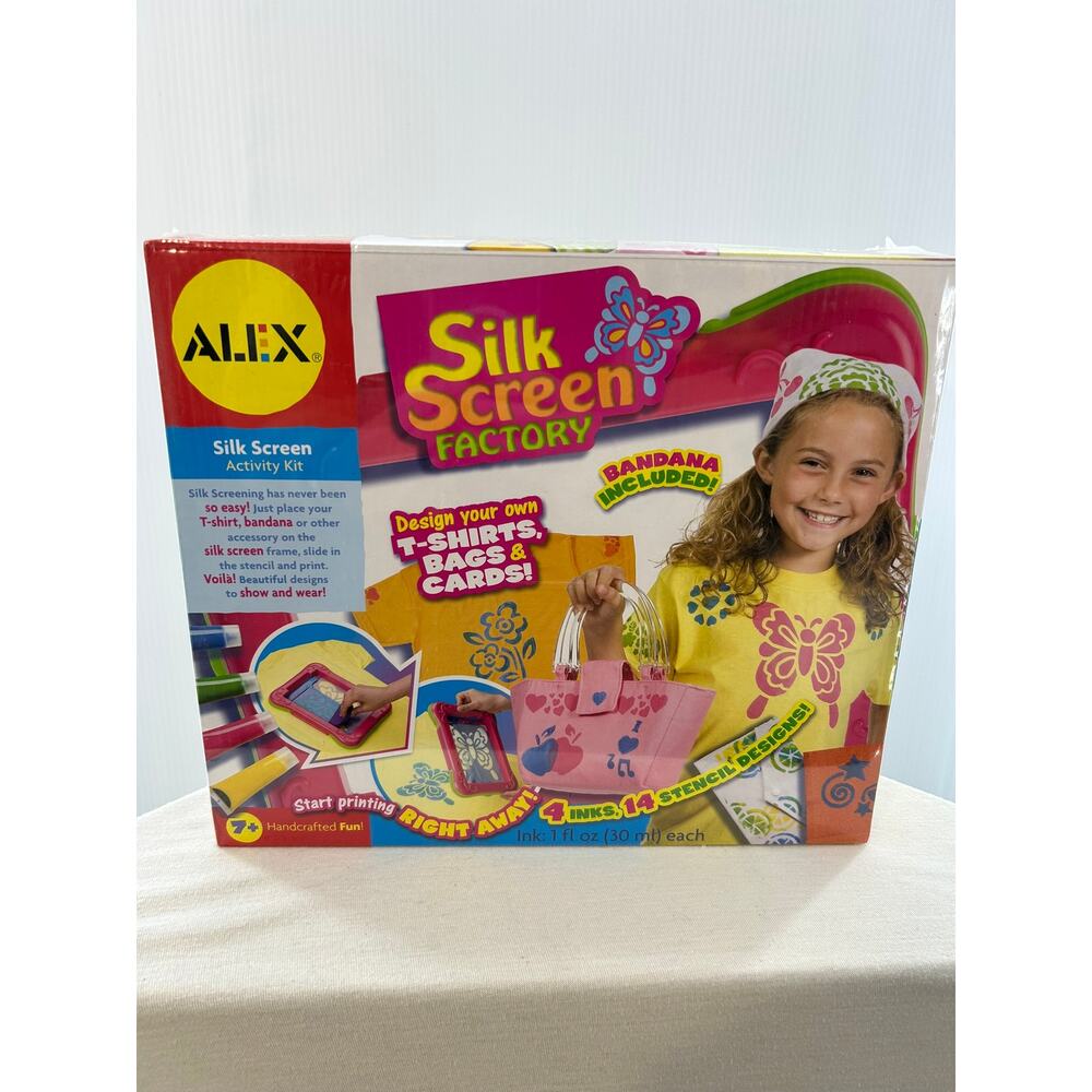 ALEX Toys Silk Screen Factory Activity Kit